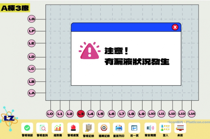 工業廠區建築伸縮縫漏水圖控偵測